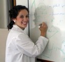 girl and whiteboard